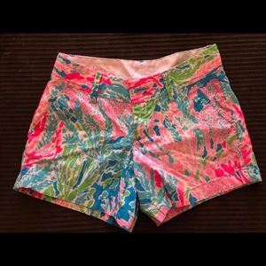 Lilly Pulitzer Callahan Shorts - Let’s Cha Cha
